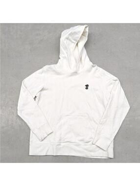 Kaws x Peanuts x Uniqlo Essential Black logo hoodie
